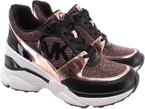 michael kors cameron sneaker|michael kors rose gold trainers.